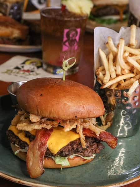 Burger Week at Billy’s 🤤🍔🌴

Come hungry. We’re celebrating Burger Week with big flavors, bay views, cold Mai Tais, and burgers worth getting a little messy for.

Paradise tastes better with a burger in hand. 🍹🌊

……

#VisitNewportBeach #BurgerWeek #BurgerLovers #NewportBeachEats #OCFoodie