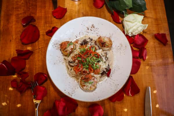 Scallop Risotto