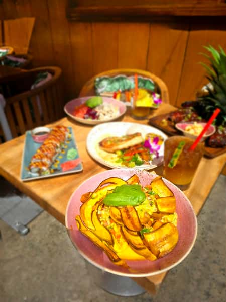 table of food