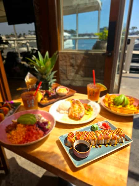 table of food