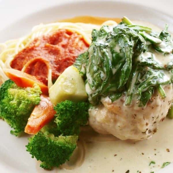 Chicken and vegetable pasta