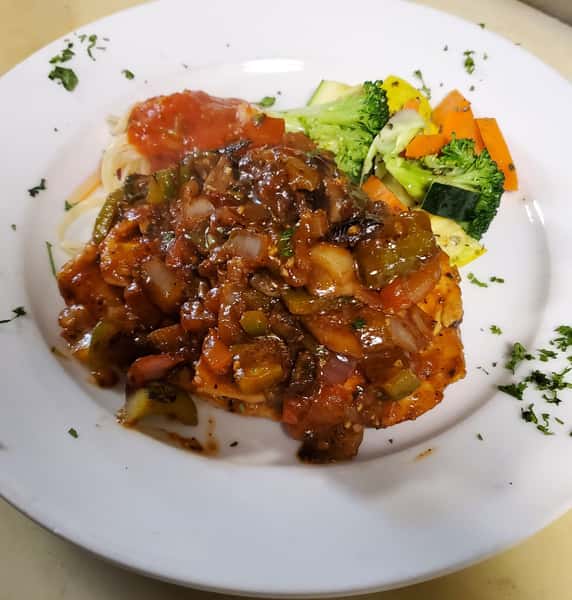 Pasta and vegetables