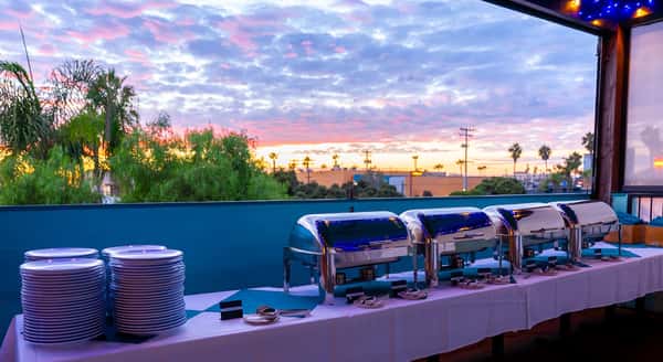 Party Buffet Setup