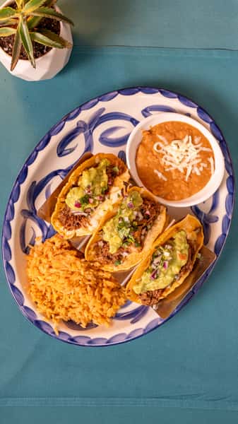 Quesabirria Taco Plate (3)