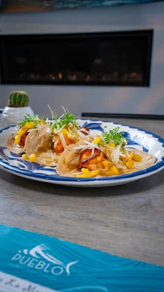 SHRIMP TACOS