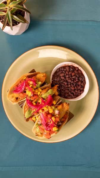 VEGAN MUSHROOM CAULIFLOWER TACOS