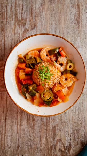 Shrimp A La Veracruzana