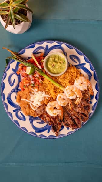 CARNE ASADA & SHRIMP
