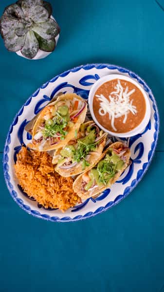 Surf & Turf Taco Plate (3)
