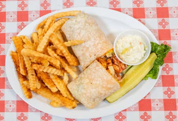 Grilled or Fried Chicken Wrap