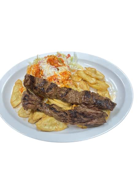Carne Katracha Con Tajadas