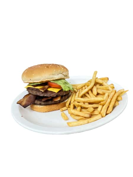 Double Bacon Cheeseburger Combo