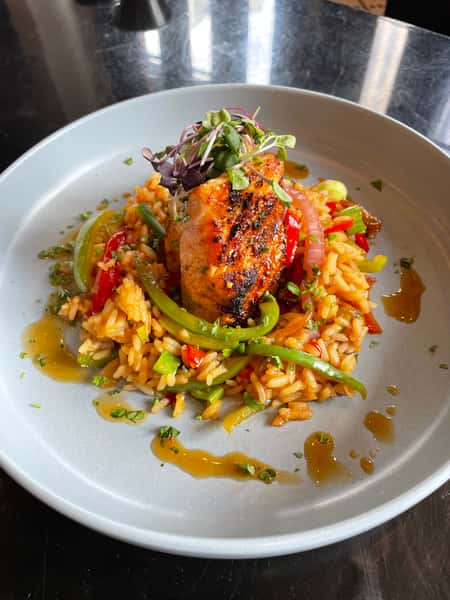 Blackened Atlantic Salmon