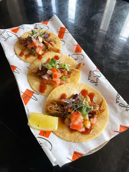 Blackened Pork Belly Taco