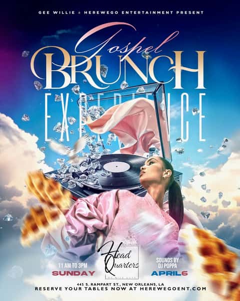 Gospel Brunch Experience Flyer