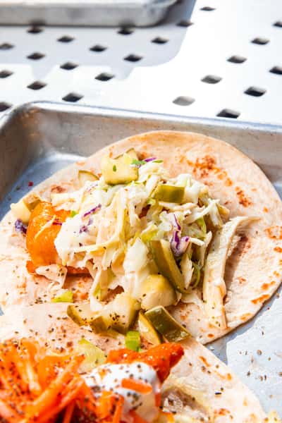 Nashville Hot Tofu Taco