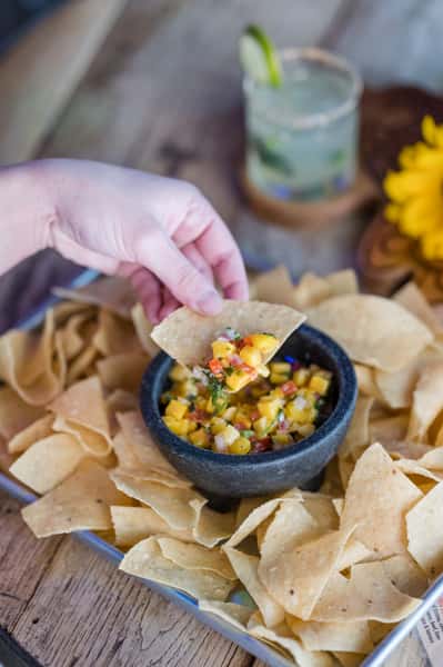 Chips and Mango Salsa