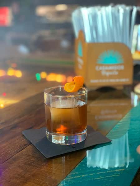 Smoked Bourbon Old Fashioned
