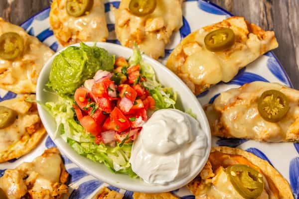 Grck & Steak Fajita Nachos