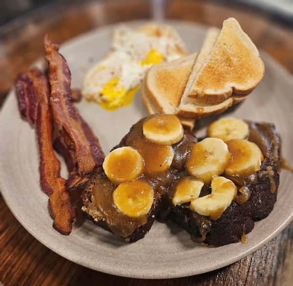 Banana Bread French Toast Meal