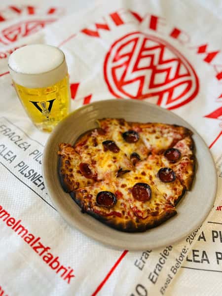 Hot Honey Pepperoni Flatbread