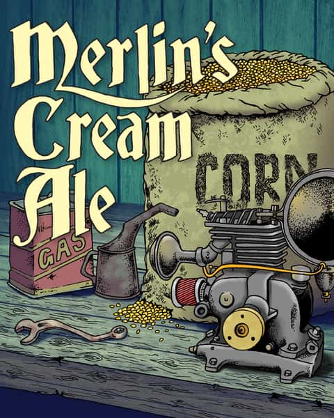 Crowler Merlin's Cream Ale