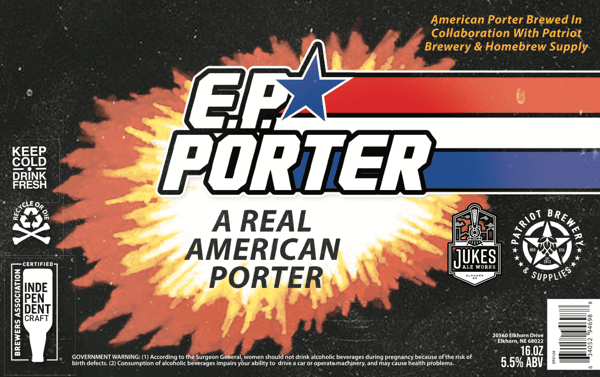 E.P. Porter 4 Pack (16oz Cans)