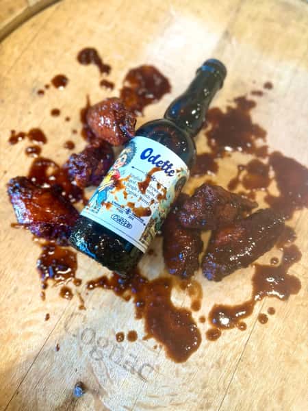 Plum Cognac Wings