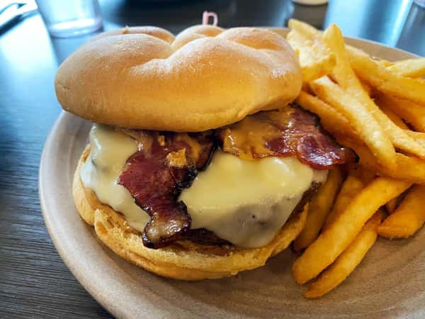 Peanut Butter Bacon Burger