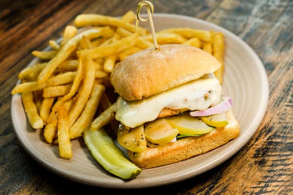 Poached Apple Chicken