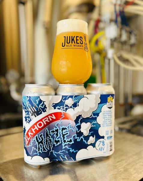Elkhorn Haze 4 Pack (16oz Cans)
