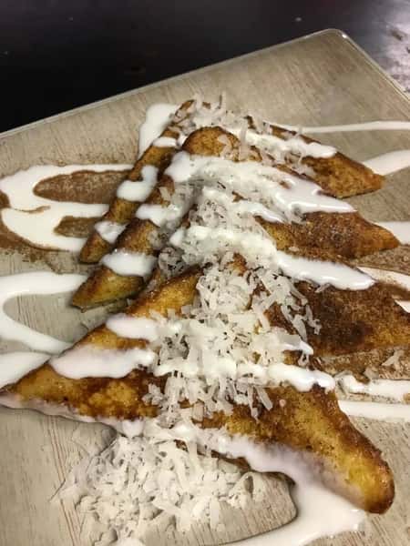 Grand Marnier Infused Coconut French Toast