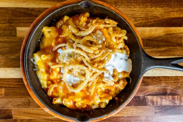 Buffalo Chicken Mac N Cheese