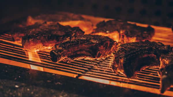 A fresh hand-patted Certified Angus Beef burger from Billy Bob's Bar-B-Q in Carrollton GA.