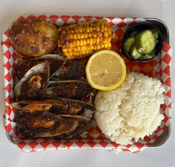 Green Mussels Bayou Bento
