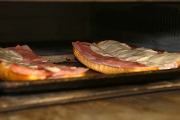 baking hoagies