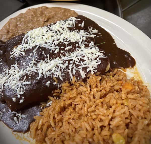 Mole Enchiladas