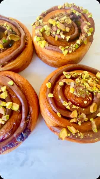 Everything is baked fresh, and our team is ready to serve you! 🥐

We have TWO weekend specials waiting for you:

🍫 Dubai Chocolate Croissant Swirls — layers of flaky pastry filled with pistachio cream, toasted kataifi, and chocolate ganache. A little taste of luxury in every bite!

🍋 Lemon Cruffin — last week’s favorite was SO popular that we’re bringing it back! Filled with our made-from-scratch lemon cream and finished with lemon zest.

Come visit us at both of our bakery stores this weekend and grab your favorites before they’re sold out!

Freshly baked. Handmade with care. Made for you. ❤️