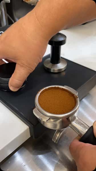 Watch us make our Iced Salted Caramel Latte 🤎

Made with espresso, creamy milk, and our house-made Salted Caramel Syrup. 

This one is made with oat milk, available for a small additional charge.

Available at our Frisco bakery. Come get yours today!