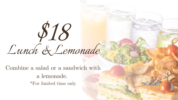 Lunch and Lemonade Combo