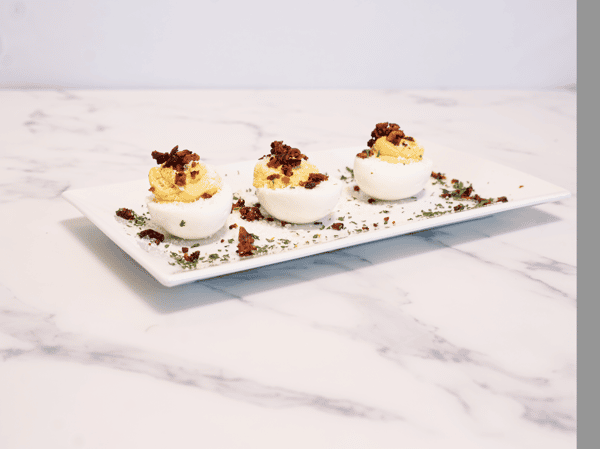 Southern Fried Deviled Eggs
