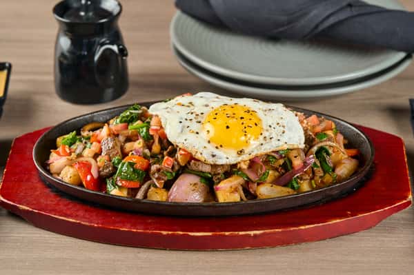 Sizzling Steak Hash