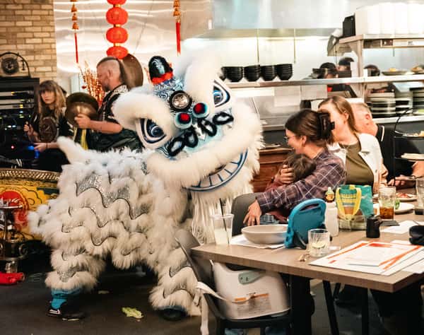 Lion Dancers in Scottsdale