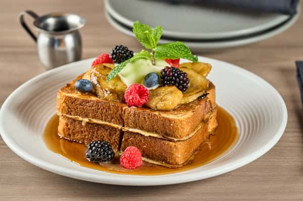 Bourbon-Caramel French Toast