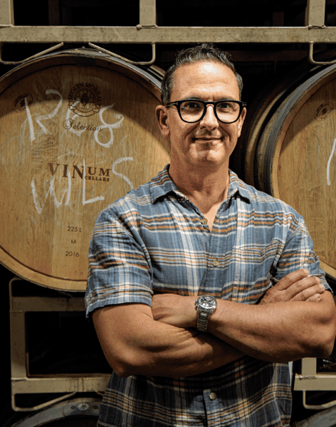 Richard Bruno, winemaker at Vinum Cellars