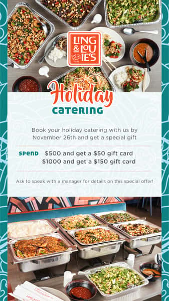 Holiday Catering 2025