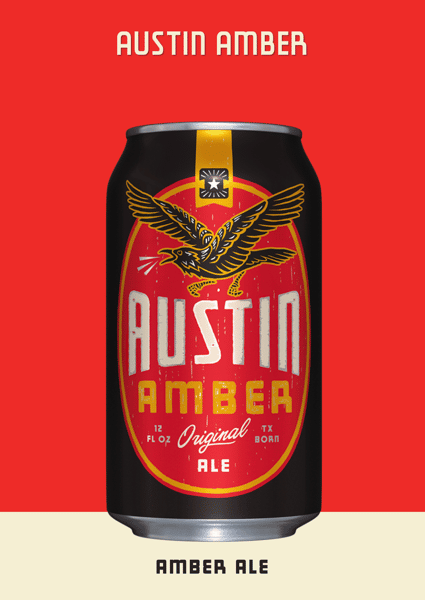 AUSTIN AMBER, INDEPENDENCE BREWING CO