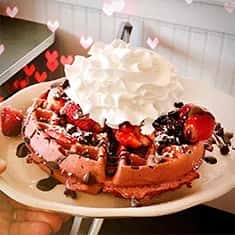 Red Velvet Waffles