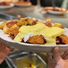 Chicken Fried Benedict