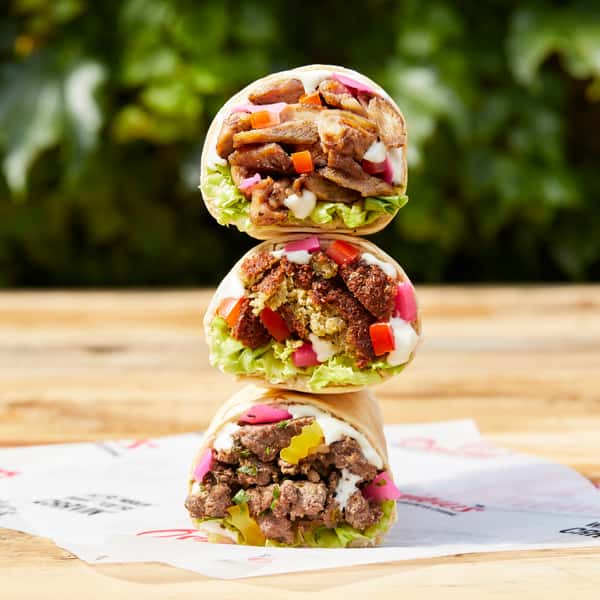 Stacked wraps